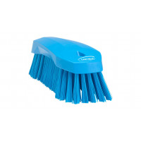 Wash brush, length 200 mm, hard, blue