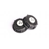 Canister cover with cable sleeve for suction lines