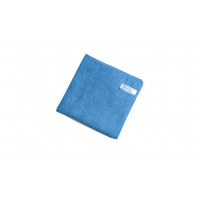 Quick&Bright microfibre cloth, blue, with Christ sew-in tag, 40 x 40 cm