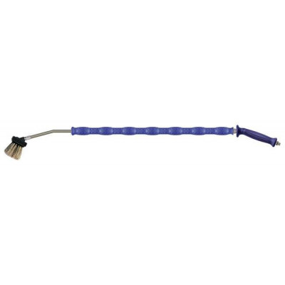 Wash brush lance, 900 mm, with handle, blue