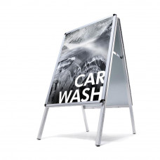 CAR WASH DIN A4 advertising board - Image similar