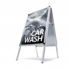 CAR WASH DIN A4 advertising board - Image similar