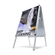 DEEP CLEANING (rims) DIN A4 advertising board — English - Image similar