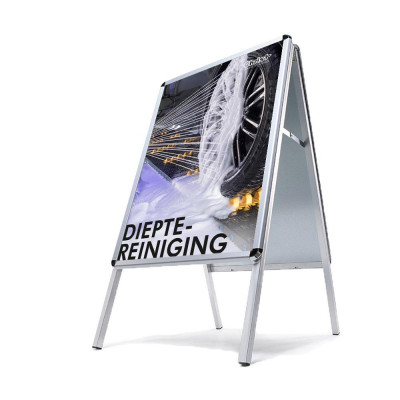 DEEP CLEANING (rims) DIN A4 advertising board — Dutch