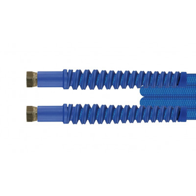 HP high-pressure hose, 3.5 m, blue, sealing cone (DKR), ¼
