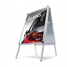 FOR THE PERFECT SHINE A2 advertising board — Dutch - Image similar