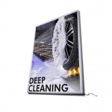 DEEP CLEANING (rims) DIN A1 backlight foil — English - Image similar