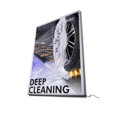 DEEP CLEANING (rims) DIN A1 backlight foil — English