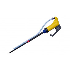 Drum pump large, yellow incl. hose, clip and adaptor - Image similar
