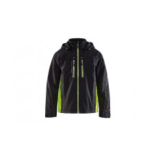 Light lined functional jacket 4890, black/yellow, size XXXXL - Image similar