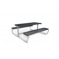 Palma Spectrum bench/table combination, without backrest — anthracite grey - Image similar