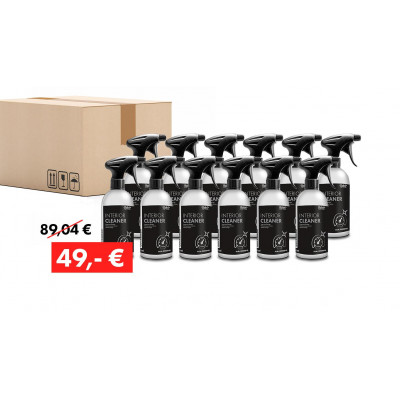 Promotion package Quick&Bright INTERIOR CLEANER, interior cleaner: 12 x 500 ml bottles