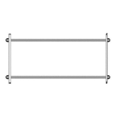 Counter-plate for wall bracket