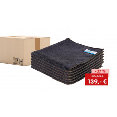 Promotion: 200 x Quick&Bright microfibre cloth, black, with Christ sew-in tag, 40 x 40 cm - Image similar Promotion: 200 x Quick&Bright microfibre cloth, black, with Christ sew-in tag, 40 x 40 cm - Image similar