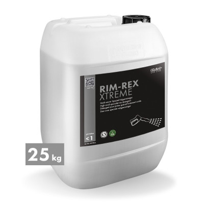 RIM-REX XTREME, Acidic power rim detergent, 25 kg