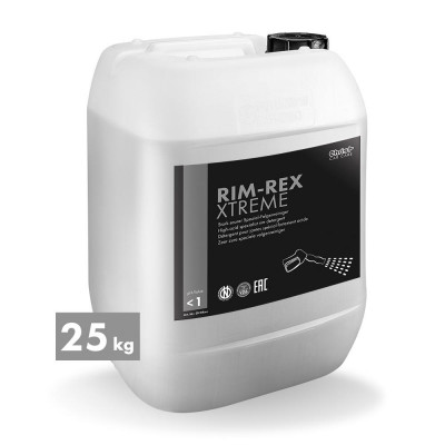 RIM-REX XTREME, Acidic power rim detergent, 25 kg