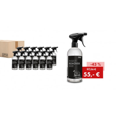 Promotional package Quick&Bright INSECT REMOVER, insect remover: 12 x 500 ml bottle