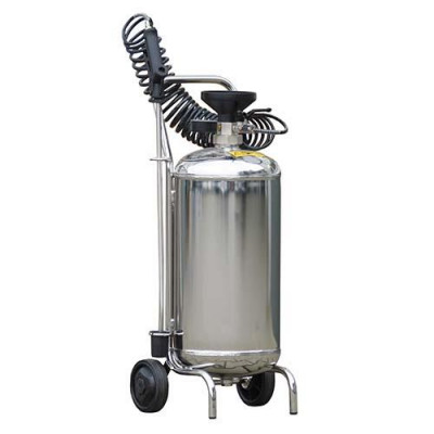 Pre-sprayer, 100 litres, stainless steel AISI 304, V2A