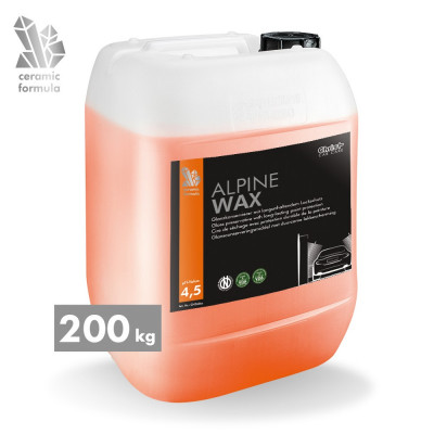 ALPINE WAX, gloss wax with long-lasting paint protection, 200 kg
