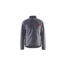 Fleece jacket 4830, grey, CAR WASH embroidery, size XXL - Image similar