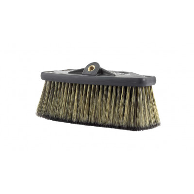 Wash brush with carrier cast in one piece, 90 mm natural/synthetic bristles