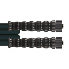 HP high-pressure hose, wire reinforcement, 15.0 m, black, hand screw coupling M22 - Image similar