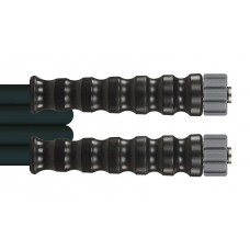 HP high-pressure hose, wire reinforcement, 15.0 m, black, hand screw coupling M21 - Image similar