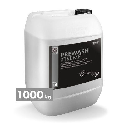 PREWASH XTREME, highly alkaline, heavily foaming pre-detergent, 1000 kg