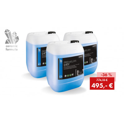 Promotion package, PREMIUM DRY, CERAMIC FORMULA: 3 x 25 kg canisters Promotion package, PREMIUM DRY, CERAMIC FORMULA: 3 x 25 kg canisters