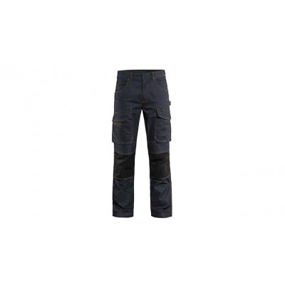 Service trousers 1497, navy blue/black, size 44
