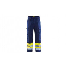 Hi-vis trousers 1564, navy blue/yellow, size 44 - Image similar