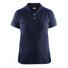Women's polo shirt 3390, navy blue/cornflower blue, size S - Image similar