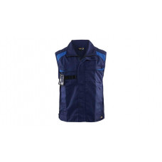 Industry waistcoat 3164, navy blue/cornflower blue, size S - Image similar