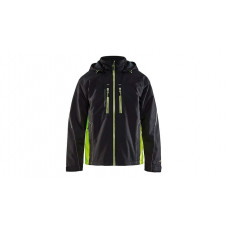 Light lined functional jacket 4890, black/yellow, size M - Image similar