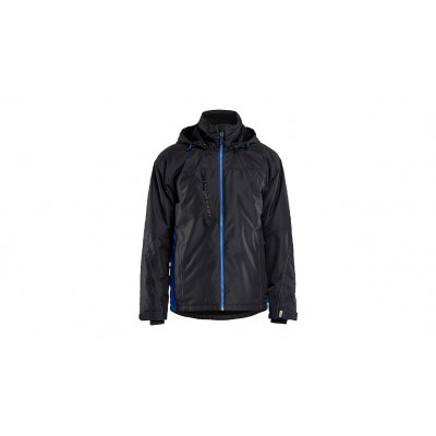 Light lined functional jacket 4890, black/cornflower blue size XXL Light lined functional jacket 4890, black/cornflower blue size XXL