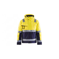 Hi-vis shell jacket 4987, yellow/navy blue, size M - Image similar