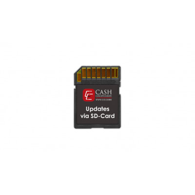 SD card for updating CCE testing devices