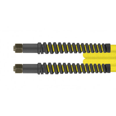 High-pressure hose, 4.20 m, yellow, sealing cone (DKOL), FT, M14 x 1.5
