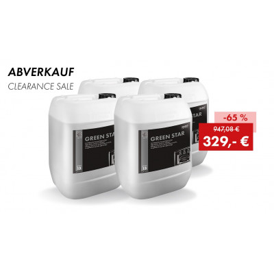 Sale - 100 kg GREEN STAR, alkaline special pre-detergent, CH109 Sale - 100 kg GREEN STAR, alkaline special pre-detergent, CH109