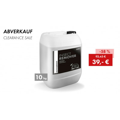Sale - 10 kg QUICK&BRIGHT INSECT REMOVER Sale - 10 kg QUICK&BRIGHT INSECT REMOVER