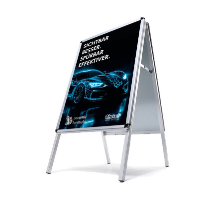 DEEP CLEANING (rims) DIN A1 advertising board — German