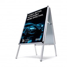 DEEP CLEANING (rims) DIN A4 advertising board — German - Image similar