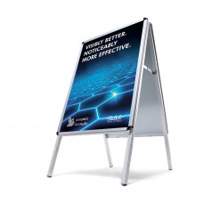 DEEP CLEANING (rims) DIN A4 advertising board — German - Image similar