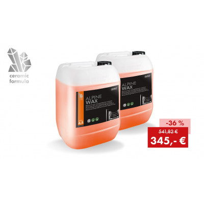Promotion package, ALPINE WAX, CERAMIC FORMULA: 2 x 25 kg canisters Promotion package, ALPINE WAX, CERAMIC FORMULA: 2 x 25 kg canisters