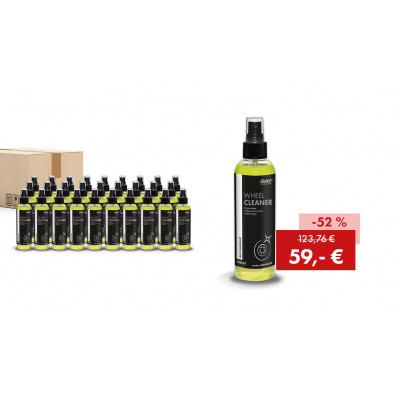 Quick&Bright WHEEL CLEANER Value Pack, Wheel Cleaner Gel: 28 x 200 ml bottles