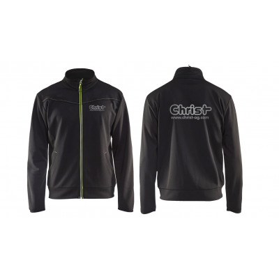 Sweat jacket with zipper 3362 with Christ logo, size S