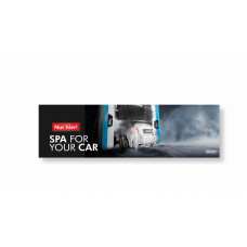 Strap, banner, PVC, motif III, Spa for your car, 300 x 90 cm, German - Image similar