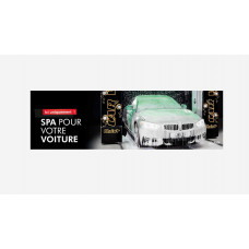 Strap, banner, PVC, motif II, Spa for your car, 300 x 90 cm, French - Image similar