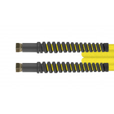 HP high-pressure hose, 4.70 m, yellow, (DKR), FT, 1/4