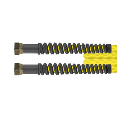 HP high-pressure hose, 5.0 m, yellow, (DKR), FT, 3/8